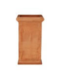 Square Smooth Terracotta Umbrella Stand